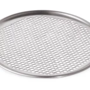Pizza plátek vyrobený z hliníku - perforovaný - 25 cm