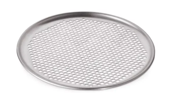 Pizza plátek vyrobený z hliníku - perforovaný - 25 cm