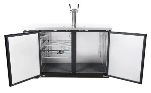 Chladič na pivo s kohoutkem - 2x50 litrové sudy - 1240x620mm - Image 3