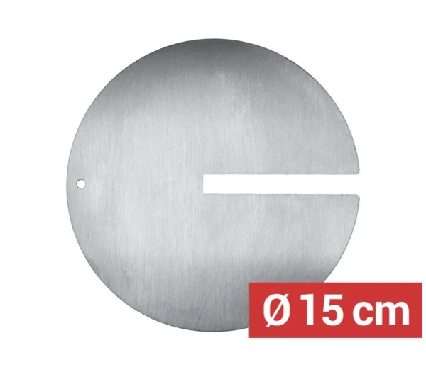 Talíř na kebabové špízy se štěrbinou - Ø 15 cm