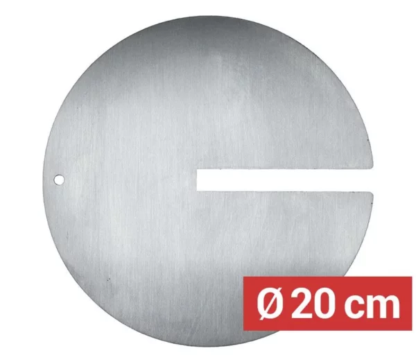 Deska na kebabový špíz se štěrbinou - Ø 200 mm