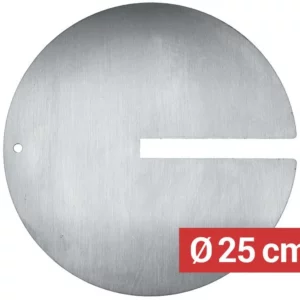 Talíř na kebabové špízy se štěrbinou - Ø 25 cm