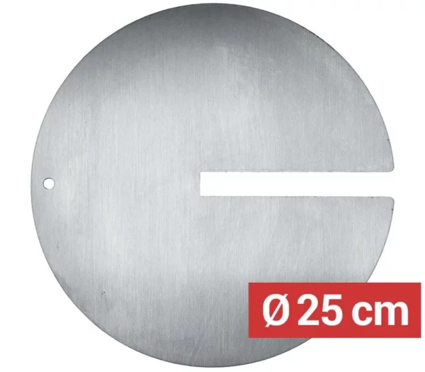 Talíř na kebabové špízy se štěrbinou - Ø 25 cm