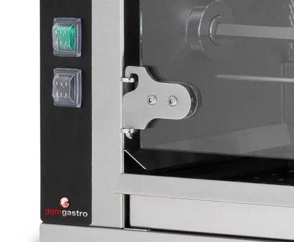 Plynový gril na kuřata PREMIUM se 2 rožněmi pro 10 kuřat - 1150 x 472 x 605 mm - Image 2