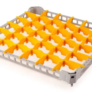 Hrana uchycení pro košík na sklo - 500x500mm - 36 přihrádek