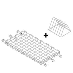 Koš na myčku hrnců - 615x1150mm
