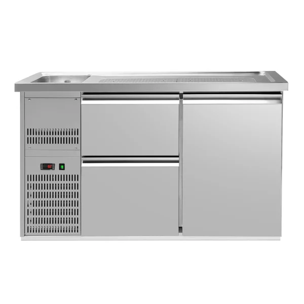 Pivní bar PREMIUM PLUS - 1550x700 mm - 1 dvířka a 2 zásuvky - Image 2