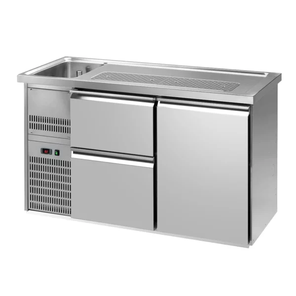 Pivní bar PREMIUM PLUS - 1550x700 mm - 1 dvířka a 2 zásuvky - Image 3