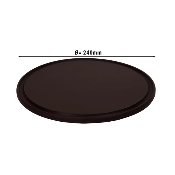 Pizza talíř vyrobený z polyethylenu - 240mm