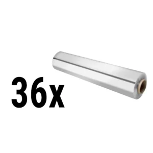 (36 kusů) hliníková fólie na kotouči - 80 m každá
