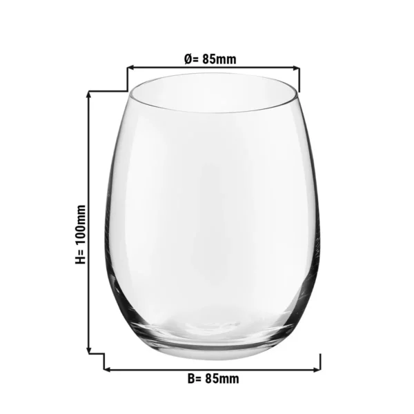 (12 kusů) Univerzální nápojové sklo - ESPRIT - 390 ml - transparentní - Image 2