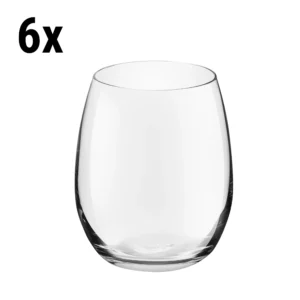 (6 kusů) Univerzální nápojové sklo - ESPRIT - 390 ml - transparentní