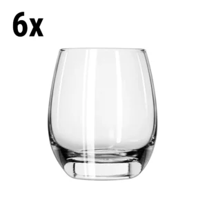 (6 kusů) Univerzální nápojové sklo - ESPRIT - 330 ml - transparentní