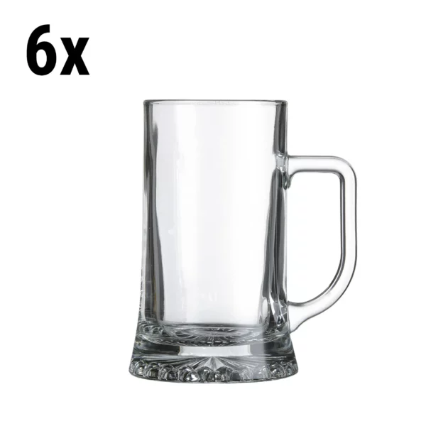 (6 kusů) hrnek na pivo - PIVO SPECIÁLY - 285 ml - průhledný - Image 6