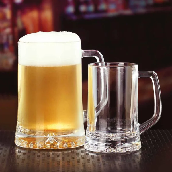 (12 kusů) hrnek na pivo - PIVO SPECIÁLY - 520 ml - průhledný - Image 3