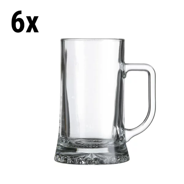 (6 kusů) hrnek na pivo - PIVO SPECIÁLY - 520 ml - průhledný - Image 4