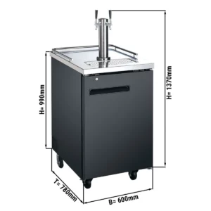 Chladič na pivo s kohoutkem - pro 1 x 50 litrový sud