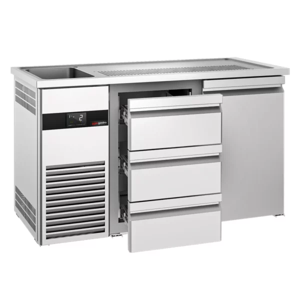 Pivní bar PREMIUM - 1550x700mm - 1 dvířka a 3 zásuvky - Image 4