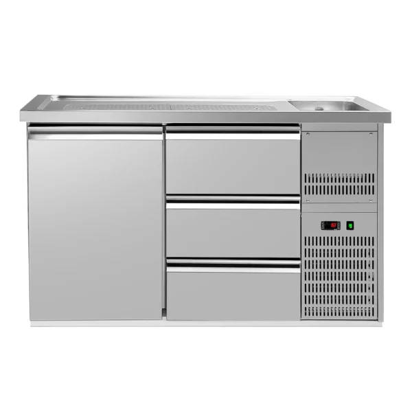 Pivní bar PREMIUM PLUS - 1550x700 mm - 1 dvířka a 3 zásuvky - Image 9