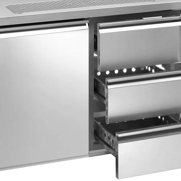 Pivní bar PREMIUM PLUS - 1550x700 mm - 1 dvířka a 3 zásuvky - Image 6
