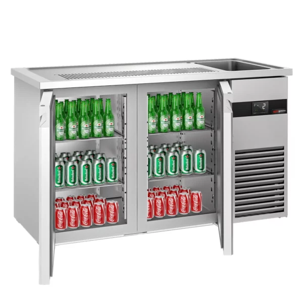 Pivní bar PREMIUM - 1550x700mm - 2 dvířka - Image 9