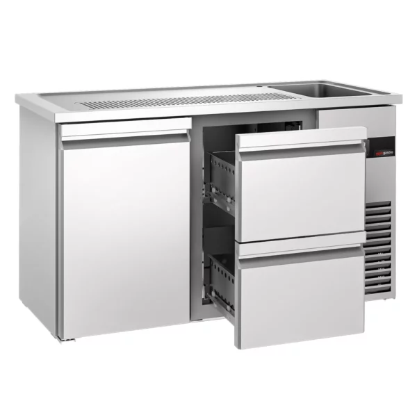 Pivní bar PREMIUM - 1550x700mm - 1 dvířka a 2 zásuvky - Image 5