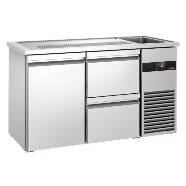 Pivní bar PREMIUM - 1550x700mm - 1 dvířka a 2 zásuvky - Image 6