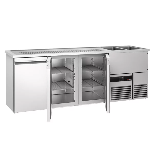 Pivní bar PREMIUM - 2500x700mm - 3 dvířka - Image 5