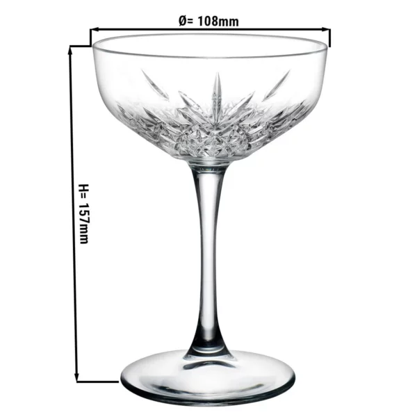 (12 kusů) koktejlový pohár - TIMELESS - 270 ml