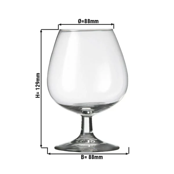 (6 kusů) sklenice na koňak - SPECIALS - 370 ml - Image 2