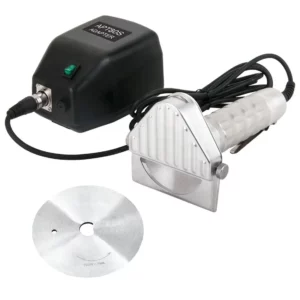 Elektrická donerová řezačka - kapacita: 80 kg/den - vč. řezací čepel a napájecí jednotka