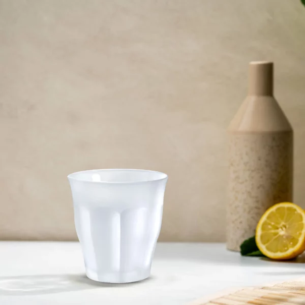(6 kusů) Duralex univerzální nápojové sklo - PICARDIE - 250 ml - bílé - Image 3