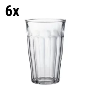 (6 kusů) Duralex univerzální nápojové sklo - PICARDIE - 500 ml - transparentní