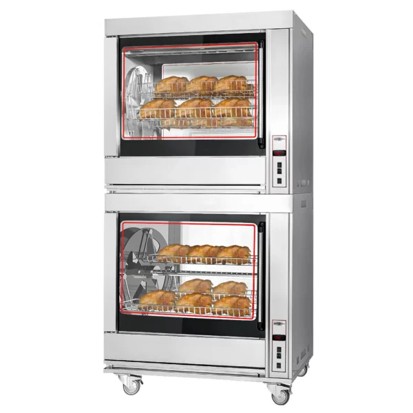 Elektrický gril na kuřata / se 14 koši pro 84 kuřat - Image 3