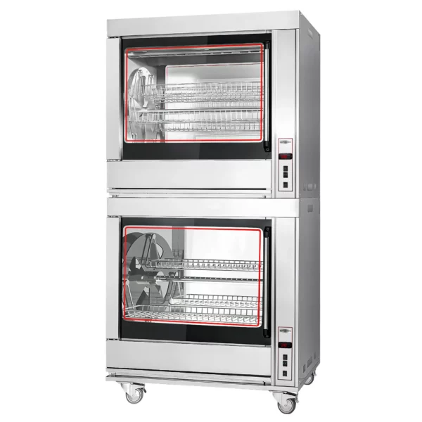 Elektrický gril na kuřata / se 14 koši pro 84 kuřat - Image 2