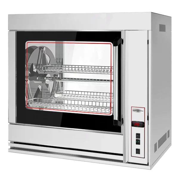 Elektrický gril na kuřata s otáčením PREMIUM / se 7 koši pro 42 kuřat - Image 2