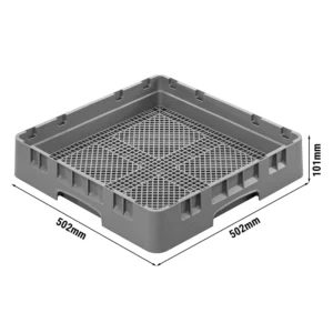 CAMBRO | Košík na příbor CAMRACK® - jemná šedá