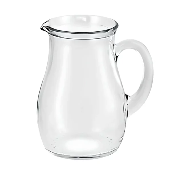 (6 kusů) skleněný džbán/karafa - VILLAGE - 500ml - s ouškem - Image 4