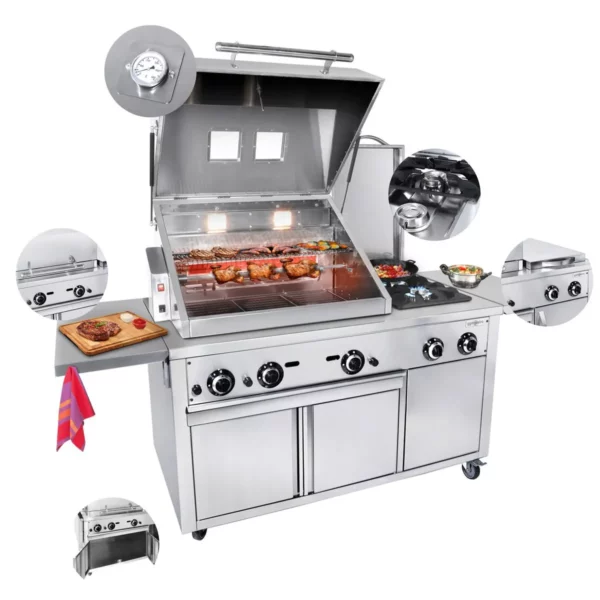 Grilovací stanice - profesionální BBQ kuchyně - Image 4