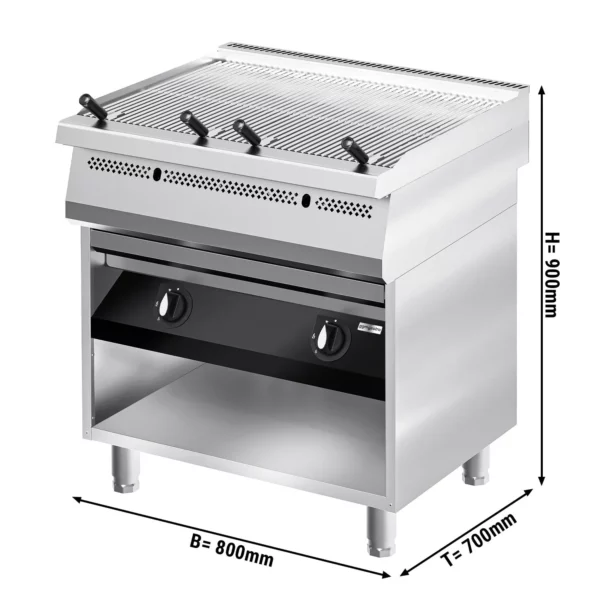 Plynový vodní gril - 22 kW