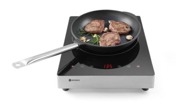 Indukční vařič 3500 W, HENDI, Kitchen Line, 230V/3500W, 337x417x(H)85mm - Image 4