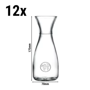 (12 kusů) Karafa - ATHENS - 250 ml - Transparent