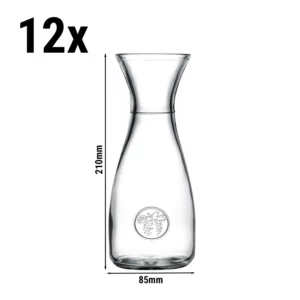 (12 kusů) Karafa - ATHENS - 500 ml - Transparent