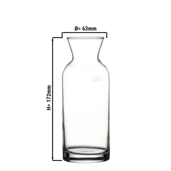(12 kusů) karafa - VILLAGE - 250 ml