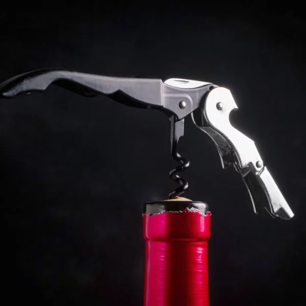 (6 Dílny) Číšnický nůž - Bar Professional - 12 cm - černý - Image 4