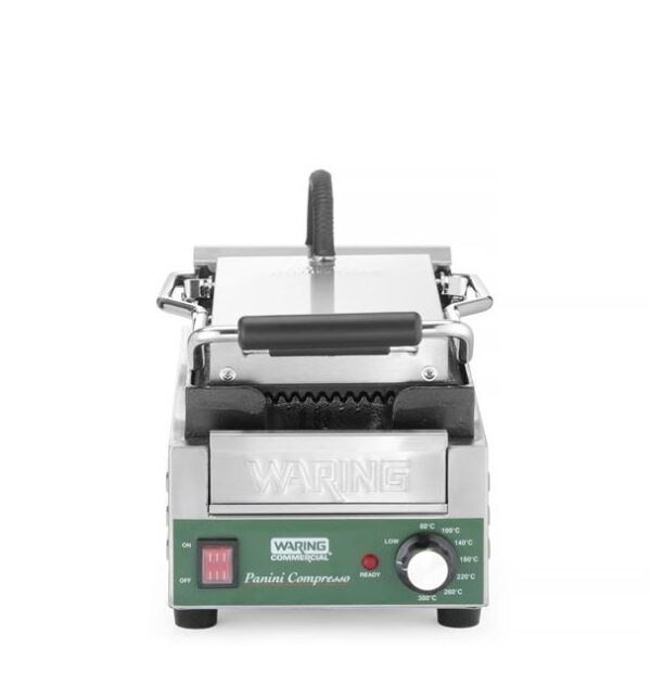 Kontaktný gril Panini Compresso Slimline, Waring, 220-240V/1800W, 317x596x(H)260mm