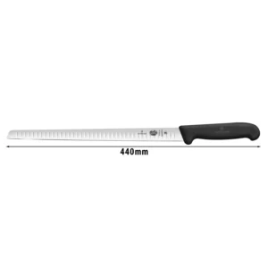 VICTORINOX nůž na lososa - 30 cm - černý