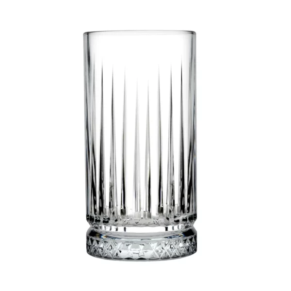 (12 kusů) sklenice na long drink - ELYSIA - 445 ml - průhledná - Image 3