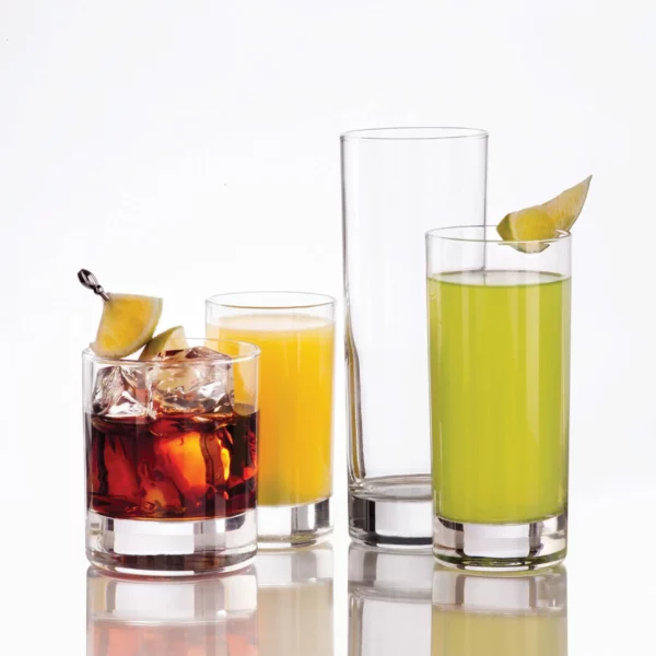 (12 kusů) sklenice na long drink - CHICAGO - 288 ml - průhledná - Image 3