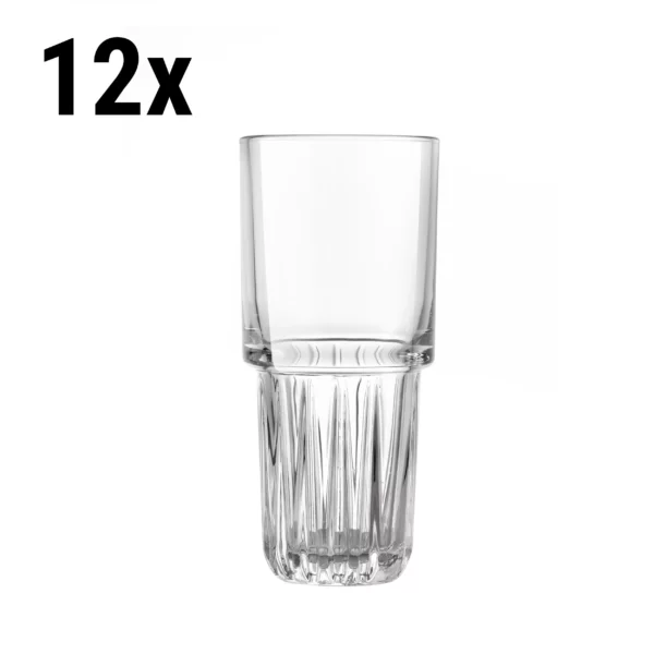 (12 kusů) sklenice na long drink - EVEREST - 296 ml - průhledná